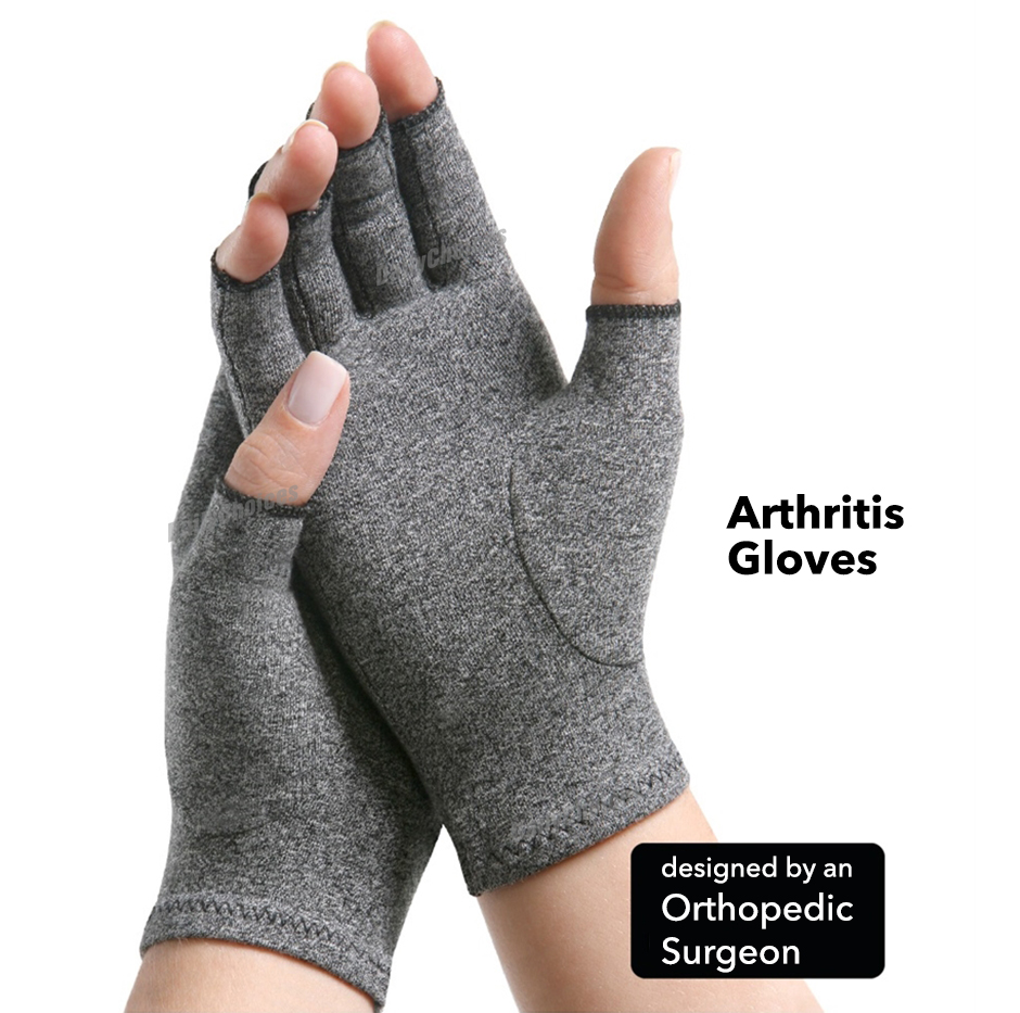 Arthritis Gloves Compression Joint Finger Pain Relief Hand Wrist