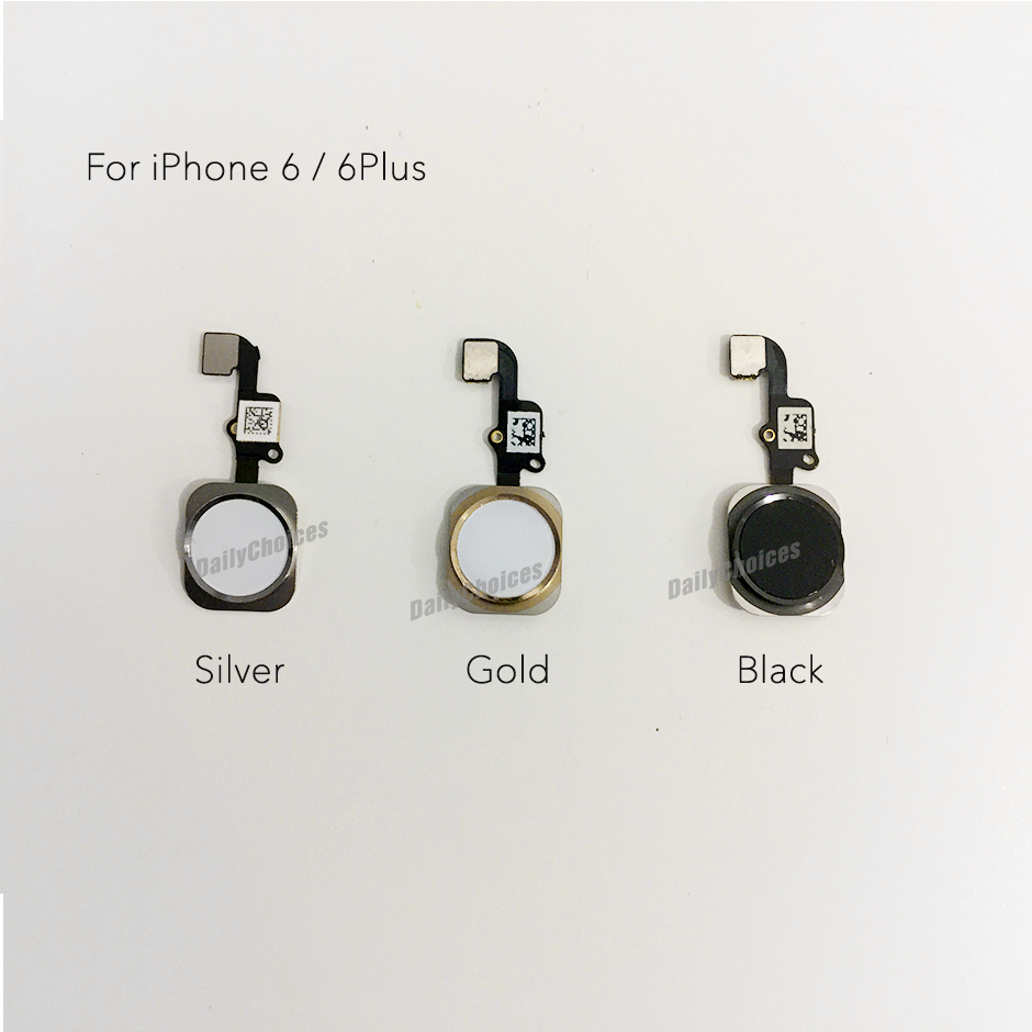 Replacement Home Button With Flex Cable Apple For iPhone 5s 6 6S 7