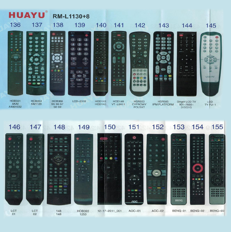 Universal LCD/LED TV Remote Control For Sony/Samsung