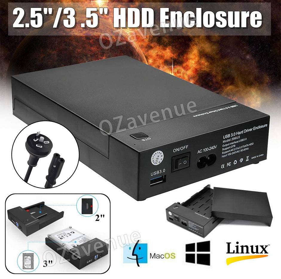 2 5 3 5 Inch Sata External Usb 3 0 Hard Drive Enclosure Caddy Case Hdd Disk Ebay 2 5 3 5 Inch Sata External Usb 3 0 Hard Drive Enclosure Caddy Case Hdd Disk Ebay