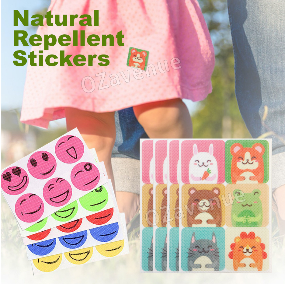 Mosquito Repellent Stickers AntiToxic Natural Patches Insect Bug